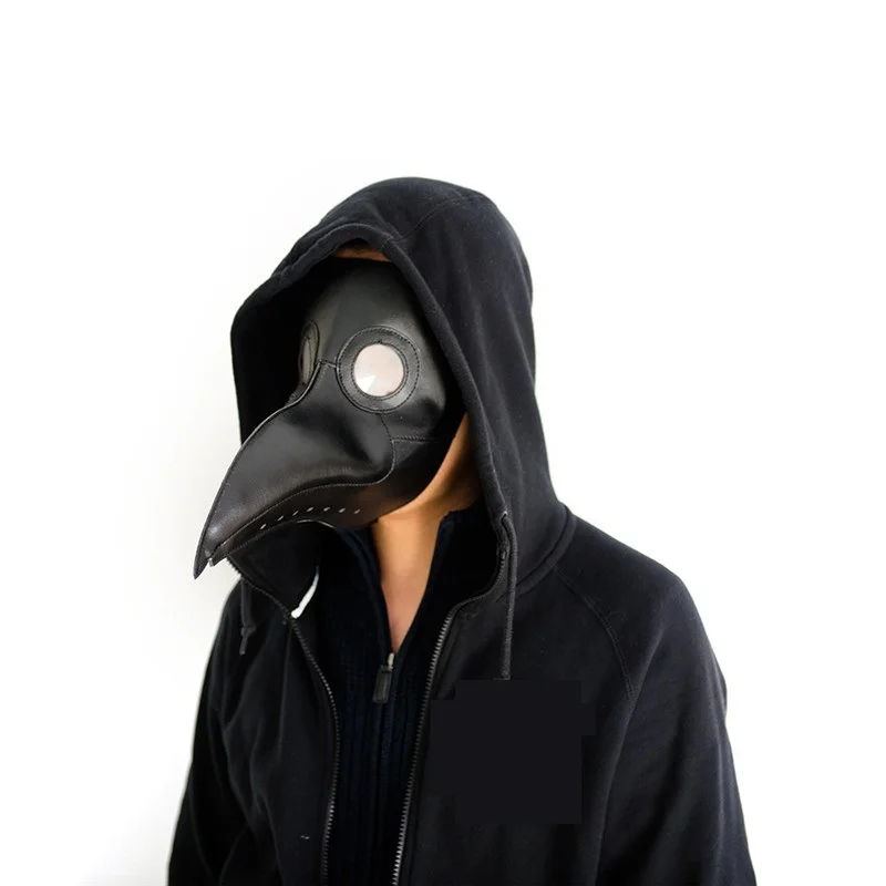 Cosplay Dr. Beulenpest Steampunk Plague Doctor Mask Long Nose PU Leather Bird Beak Masks Gothic Retro Rock Halloween Art Cosplay
Cosplay Dr. Beulenpest Steampunk Plague Doctor Mask Long Nose PU Leather Bird Beak Masks Gothic Retro Rock Halloween Art Cosplay