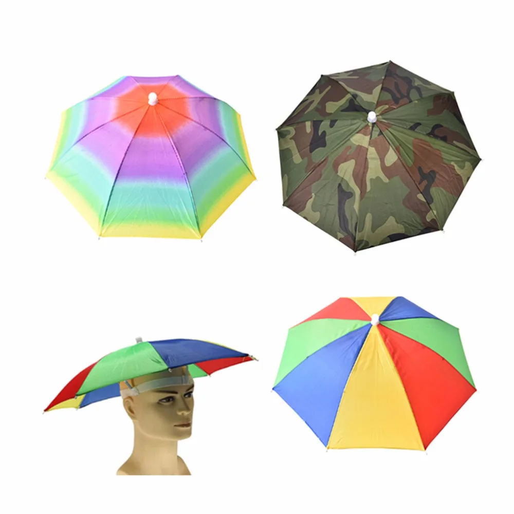 Outdoor Sport Fishing Foldable Nylon Umbrella Hat Cap Adjustable Headband Wearing Umbrella Hat 1PC 3 Type 21 inch Multicolor
Outdoor Sport Fishing Foldable Nylon Umbrella Hat Cap Adjustable Headband Wearing Umbrella Hat 1PC 3 Type 21 inch Multicolor