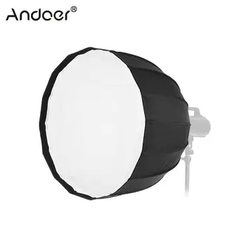 Andoer 90cm 16 Rods Portable Deep Parabolic Umbrella Softbox for Bowens Mount Studio Flash Light for Aputure COB/Godox AD600B
Andoer 90cm 16 Rods Portable Deep Parabolic Umbrella Softbox for Bowens Mount Studio Flash Light for Aputure COB/Godox AD600B