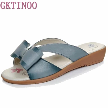 GKTINOO 2020 summer slippers women flat platform sandals shoes beach shoes slip-on round toe cow leather slides flip flops
GKTINOO 2020 summer slippers women flat platform sandals shoes beach shoes slip-on round toe cow leather slides flip flops