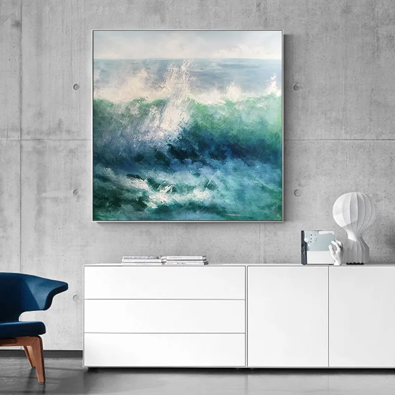 Modern abstract painting on canvas art acrylic painting original seascape Wall Art pictures for living room home decors caudros
Modern abstract painting on canvas art acrylic painting original seascape Wall Art pictures for living room home decors caudros