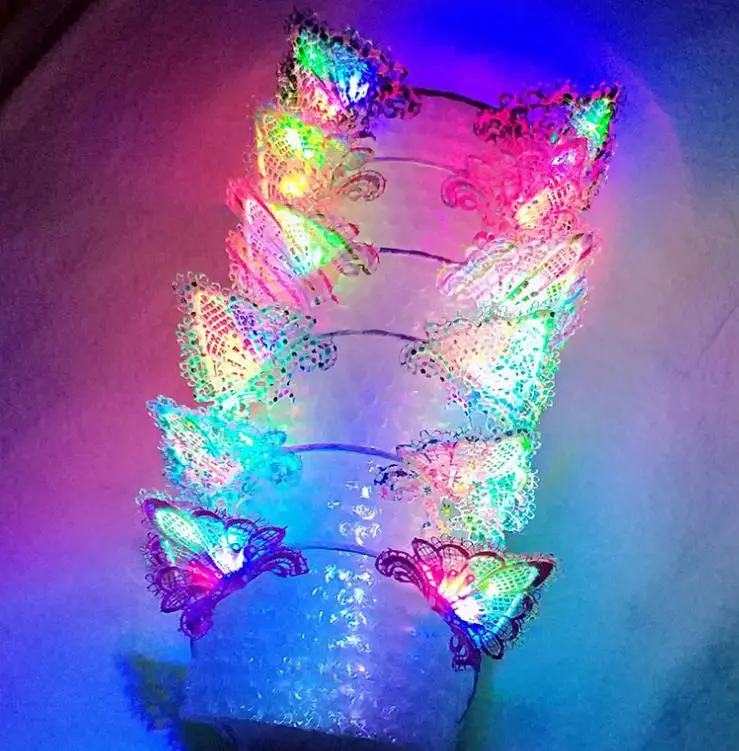 Cute LED Glowing Cat Ear Headband Cosplay Costume Party Light up Kitty Hair Hoop Flashing Blinky Hair Band COLORFUL
Cute LED Glowing Cat Ear Headband Cosplay Costume Party Light up Kitty Hair Hoop Flashing Blinky Hair Band COLORFUL