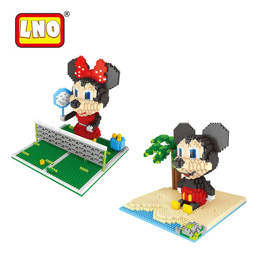 LNO Japanese Cartoon Nanoblocks Mickey Minnie Scene Series Figure Big Size Diamond Mini Building Bricks 3D Anime Educational Toy
LNO Japanese Cartoon Nanoblocks Mickey Minnie Scene Series Figure Big Size Diamond Mini Building Bricks 3D Anime Educational Toy