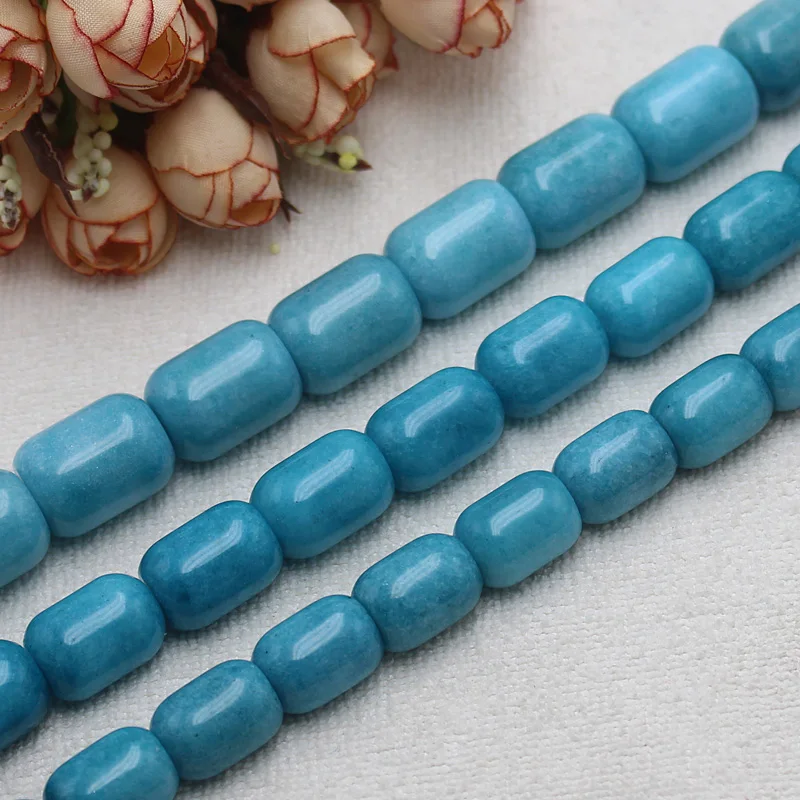 Wholesale10-20mm Blue Amazonite Color Jades Drum-Shape Beads15"/38cm,BeadsFor DIY Jewelry Making ! wholesale for all items!
Wholesale10-20mm Blue Amazonite Color Jades Drum-Shape Beads15"/38cm,BeadsFor DIY Jewelry Making ! wholesale for all items!