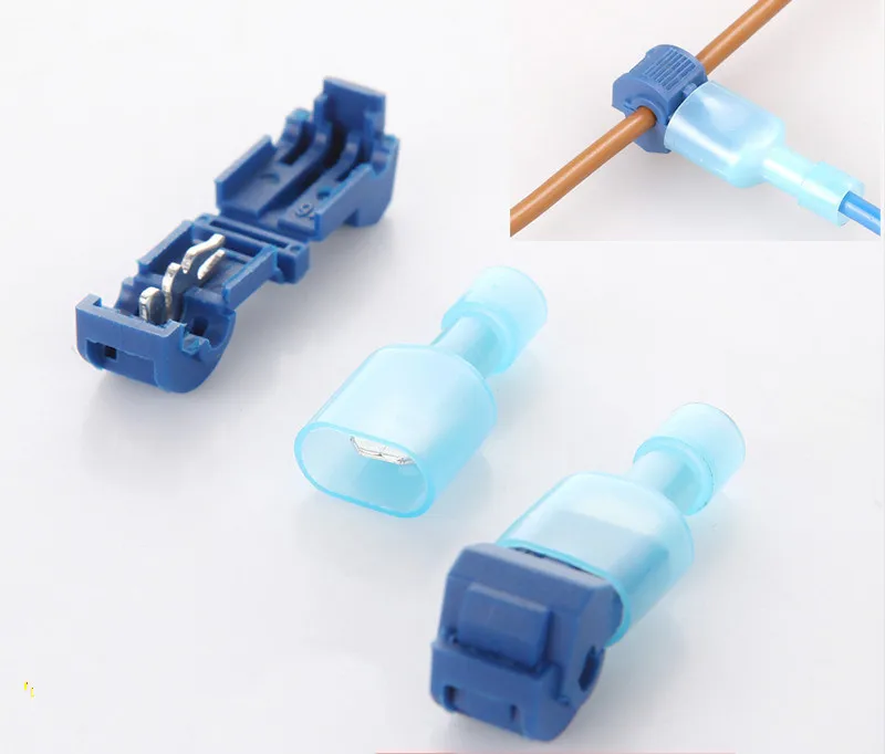 20pcs(10set) T Quick Splice Crimp Terminal Wire Convenient Connector Scotch Lock Quick Splice Electrical Car Audio 22-10AWG
20pcs(10set) T Quick Splice Crimp Terminal Wire Convenient Connector Scotch Lock Quick Splice Electrical Car Audio 22-10AWG