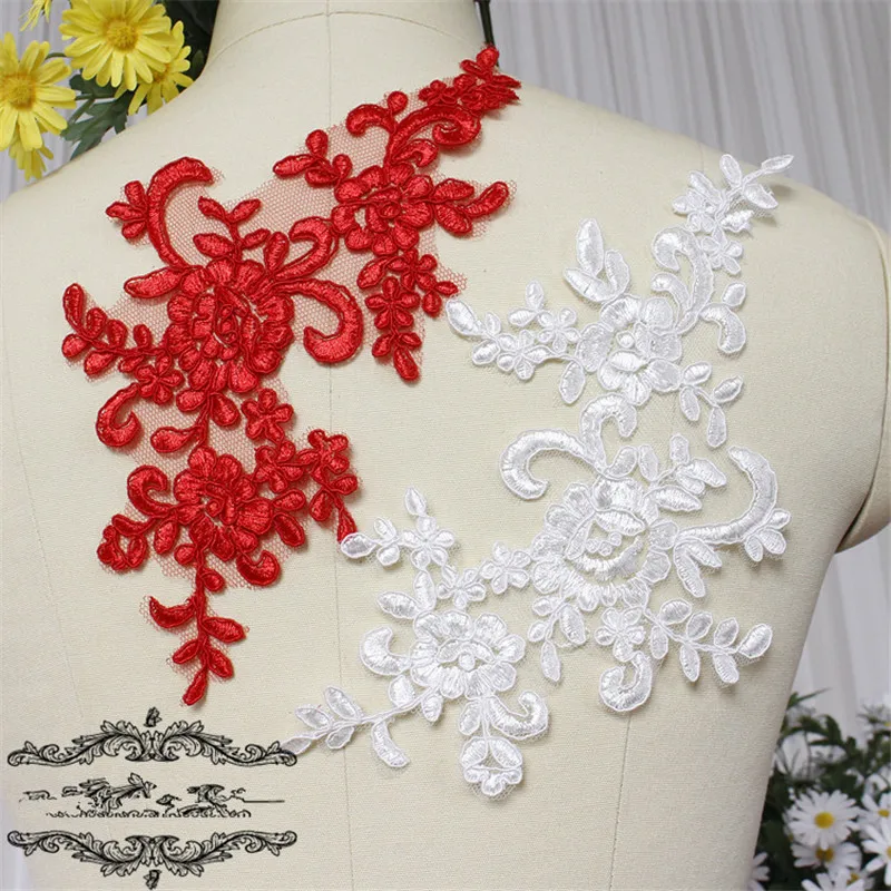 4Pcs 25X12.5cm 16Colors Delicate Wedding Veil Head Ornaments Lace Applique Lace Trim Dress DIY Lace Accessories BD0354
4Pcs 25X12.5cm 16Colors Delicate Wedding Veil Head Ornaments Lace Applique Lace Trim Dress DIY Lace Accessories BD0354