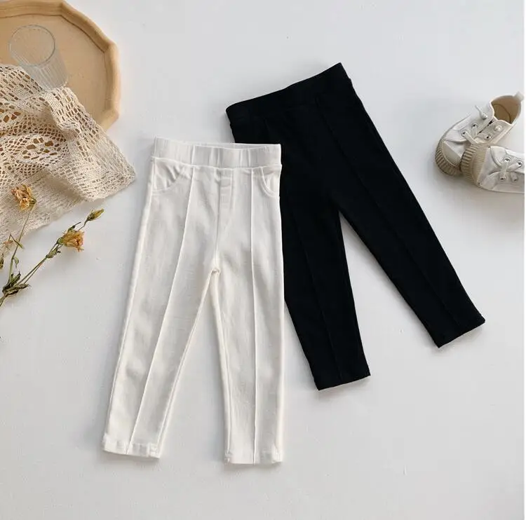 2019 Baby Kids Fall Solid Pants, Children Fashion Black White Trousers 6 pieces/lot, Wholesale
2019 Baby Kids Fall Solid Pants, Children Fashion Black White Trousers 6 pieces/lot, Wholesale