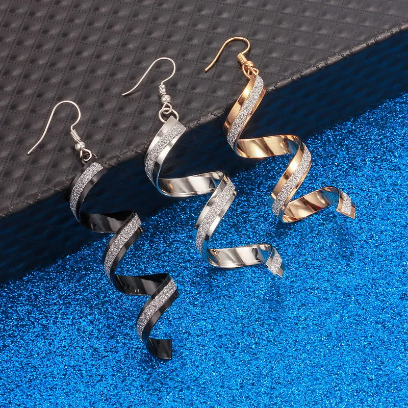 iMucci Big Spiral earrings Gift For Women Retro Fashion Rhinestone Crystal Twist Spiral Eardrop Long Drop Dangle Hook Earrings
iMucci Big Spiral earrings Gift For Women Retro Fashion Rhinestone Crystal Twist Spiral Eardrop Long Drop Dangle Hook Earrings