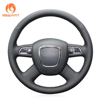 MEWANT Black Artificial Leather Steering Wheel Cover for Audi A3 (8P) Sportback A4 (B8) Avant A5 (8T) A6 (C6) A8 (D3) Q5 (8R) Q7
MEWANT Black Artificial Leather Steering Wheel Cover for Audi A3 (8P) Sportback A4 (B8) Avant A5 (8T) A6 (C6) A8 (D3) Q5 (8R) Q7