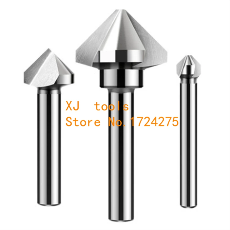1PCS 6.3mm-50mm 60 Degree/90 Degree 1 Flute/3 Flute HSS Chamfer Chamfering End Mill Cutter Bit (10.4/16.5/20.5/25/30/35/40/50mm)
1PCS 6.3mm-50mm 60 Degree/90 Degree 1 Flute/3 Flute HSS Chamfer Chamfering End Mill Cutter Bit (10.4/16.5/20.5/25/30/35/40/50mm)