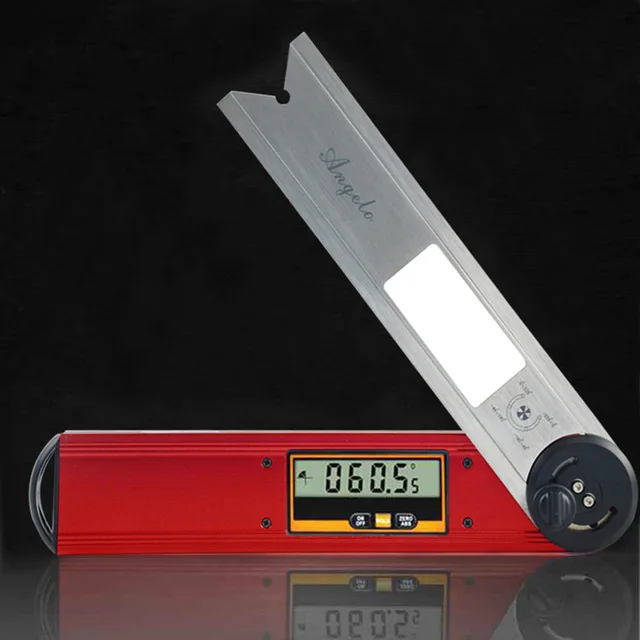 High Precision Digital Electronic Angle Finder Gauge Protractor Inclinometer Level Alunimun Alloy Woodworking
High Precision Digital Electronic Angle Finder Gauge Protractor Inclinometer Level Alunimun Alloy Woodworking