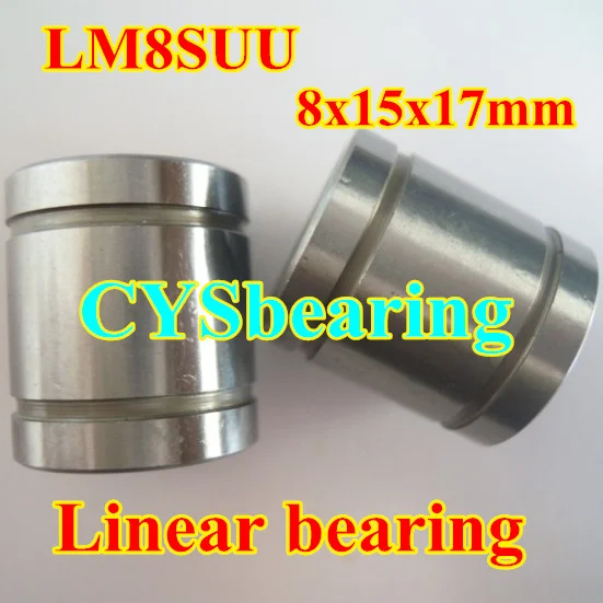 8MM LM8SUU LM8S SDM8S LM81517 LM-8S LB-8A SM-8S 8X15X17MM linear bearing linear Bush
8MM LM8SUU LM8S SDM8S LM81517 LM-8S LB-8A SM-8S 8X15X17MM linear bearing linear Bush