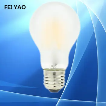 50PCS LED Filament Light LED Bulb E27 E26 dimmable frosted glass 2W 4W 6W 8W 110V 220V A60 vintage edison lamp warm/pure white
50PCS LED Filament Light LED Bulb E27 E26 dimmable frosted glass 2W 4W 6W 8W 110V 220V A60 vintage edison lamp warm/pure white