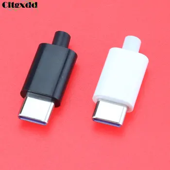 Cltgxdd 10PCS/Lot 5A DIY Type-C Mirco USB Connectors Jack Type C Tail Male Plug Electric Terminals 4 Pin
Cltgxdd 10PCS/Lot 5A DIY Type-C Mirco USB Connectors Jack Type C Tail Male Plug Electric Terminals 4 Pin