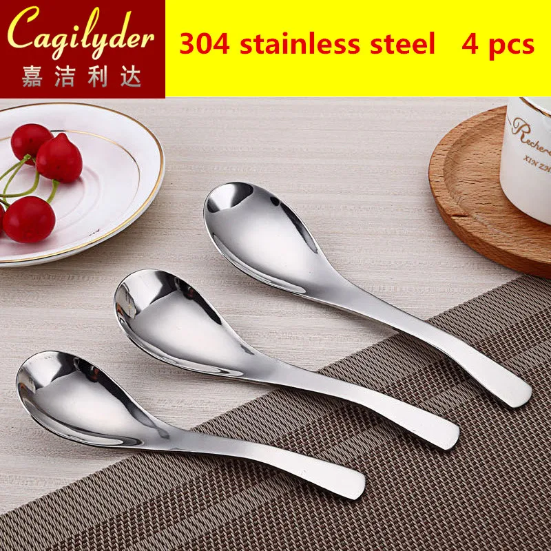 Table spoon SUS 304 18/8 stainless steel palace soup spoon thicken flatware silverware high-class tableware Gift 4 pcs
Table spoon SUS 304 18/8 stainless steel palace soup spoon thicken flatware silverware high-class tableware Gift 4 pcs