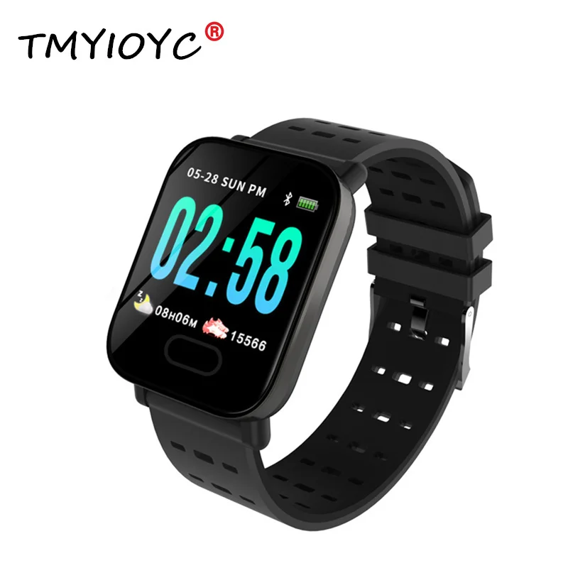 A6 Smart Watch Men Blood Pressure Watch Heart Rate Monitor Fitness Tracker Smartwatch Waterproof akıllı saat for Android ios i
A6 Smart Watch Men Blood Pressure Watch Heart Rate Monitor Fitness Tracker Smartwatch Waterproof akıllı saat for Android ios i