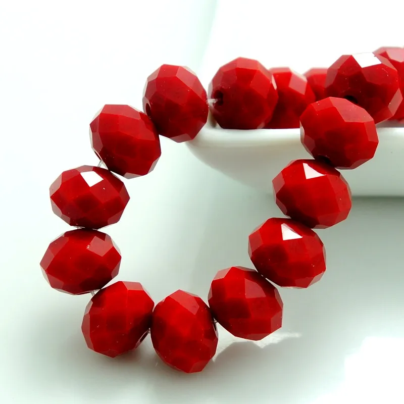 Wholesale 20pcs Rondelle Faceted Crystal Glass jewelry Porcelain Loose Spacer Beads 10mm HB 320
Wholesale 20pcs Rondelle Faceted Crystal Glass jewelry Porcelain Loose Spacer Beads 10mm HB 320