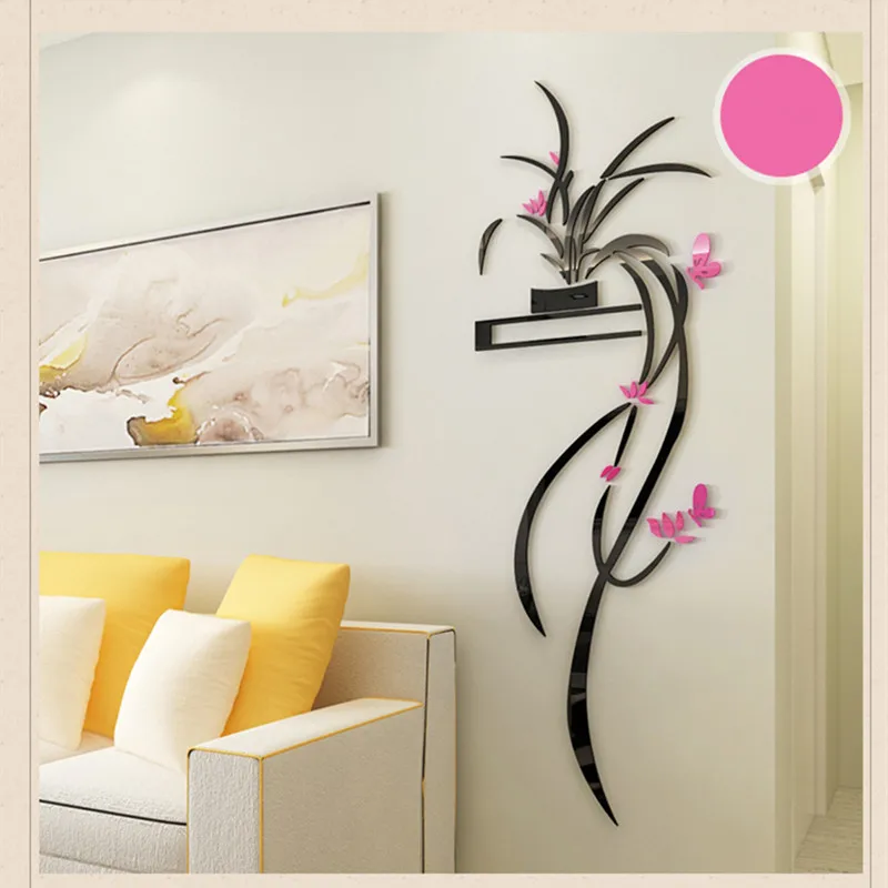 Acrylic Orchid Flower Wall Sticker 3D Self-adhesion Home Decor Living Room TV Background Wall Decals Wall Decor
Acrylic Orchid Flower Wall Sticker 3D Self-adhesion Home Decor Living Room TV Background Wall Decals Wall Decor