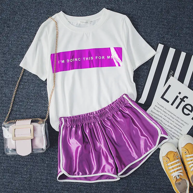 DEAT 2019DEAT 2019 Summer Cotton Women's Tracksuit Clothes Set Two Piece Laser Tops Shorts Pants Holiday Outfit Plus Size MG051
DEAT 2019DEAT 2019 Summer Cotton Women's Tracksuit Clothes Set Two Piece Laser Tops Shorts Pants Holiday Outfit Plus Size MG051
