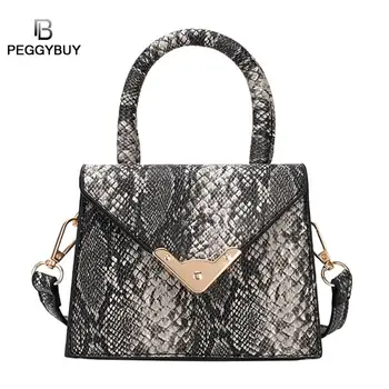 New Fashion Women Snake Printing Handbag Shoulder Messenger Bag Women Snake Print Flap PU Leather Crossbody Bags Drop Shipping
New Fashion Women Snake Printing Handbag Shoulder Messenger Bag Women Snake Print Flap PU Leather Crossbody Bags Drop Shipping