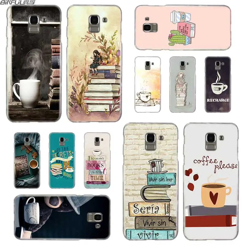BINFUL Transparent hard case for Samsung J3 J4 J5 J6 J7 J8 2015 2016 2017 EU 2018 Prime Max Books Coffee
BINFUL Transparent hard case for Samsung J3 J4 J5 J6 J7 J8 2015 2016 2017 EU 2018 Prime Max Books Coffee