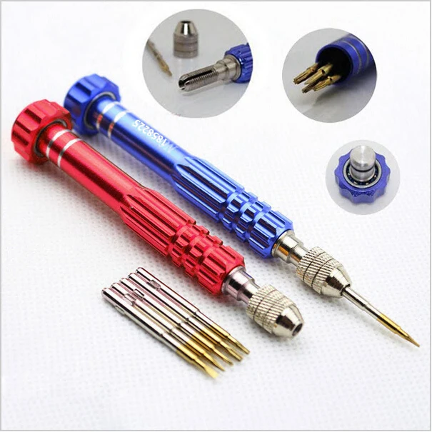 

Pentalobe 5 in 1 Screwdriver Repair Kit phone opening for Iphone 6 S / 6/5 / 5S 5C / 4 / 4S Nokia Samsung Sony LG HTC