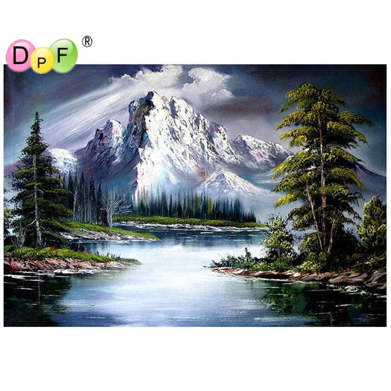 DPF Snow Mountain natural Scenic Pattern Diamond Embroidery mosaic 5D Needlework Diamond Painting Cross Stitch square Rhinestone
DPF Snow Mountain natural Scenic Pattern Diamond Embroidery mosaic 5D Needlework Diamond Painting Cross Stitch square Rhinestone