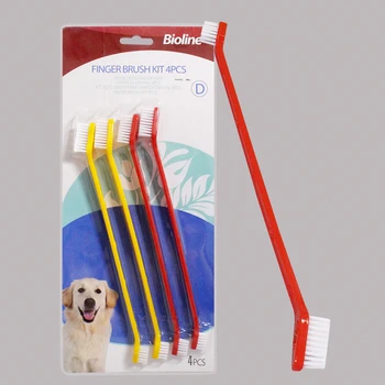 4PCS/Set Dog Cat Pet ToothBrush Animal Toothbrush Most Effective Dog Tooth Brush Pets Oral Care Pet Supplies Puppy Toys
4PCS/Set Dog Cat Pet ToothBrush Animal Toothbrush Most Effective Dog Tooth Brush Pets Oral Care Pet Supplies Puppy Toys