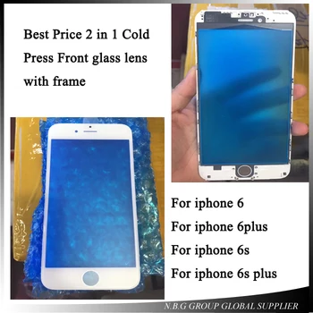 20pcs/lot Best Price Cold Press Replacement LCD Front Touch Screen Glass Outer Lens with frame for iphone 6 6s 6plus 6s plus
20pcs/lot Best Price Cold Press Replacement LCD Front Touch Screen Glass Outer Lens with frame for iphone 6 6s 6plus 6s plus