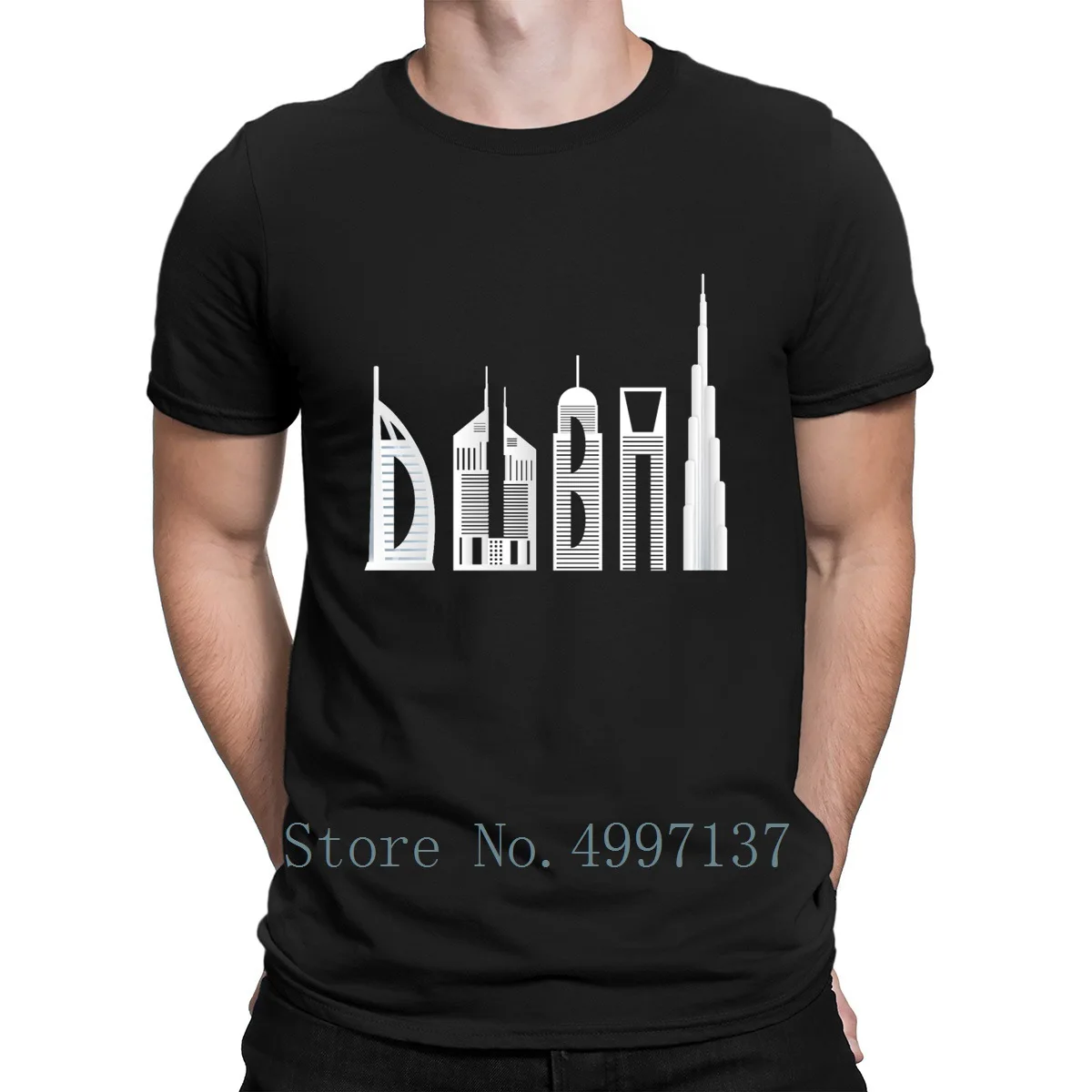 Dubai Skyline Souvenir Famous Buildings Typography T Shirt Create Vintage Summer Style S-Xxxl Tee Shirt Comical Shirt
Dubai Skyline Souvenir Famous Buildings Typography T Shirt Create Vintage Summer Style S-Xxxl Tee Shirt Comical Shirt