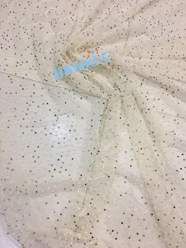 David-7615 beaded French Lace Fabric embroidery mesh nigerian tulle lace fabric for nice dress
David-7615 beaded French Lace Fabric embroidery mesh nigerian tulle lace fabric for nice dress
