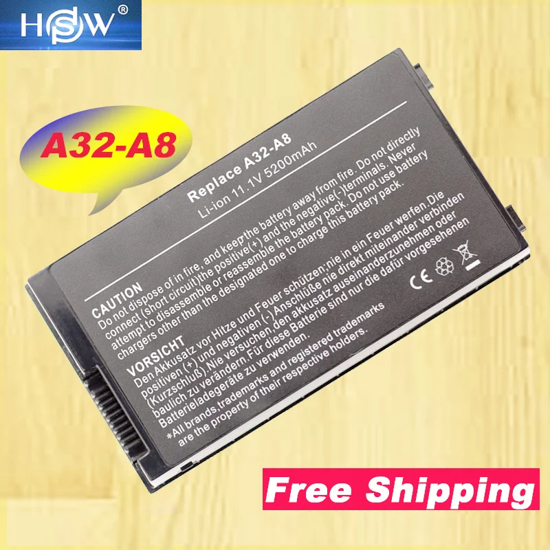 HSW Laptop battery for For ASUS A32-A8 X83Vm Z99 Z99D Z99Dc Z99E Z99F Z99H Z99He Z99J
HSW Laptop battery for For ASUS A32-A8 X83Vm Z99 Z99D Z99Dc Z99E Z99F Z99H Z99He Z99J