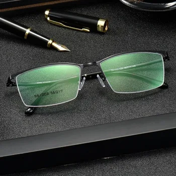 Pure Titanium Eyewear Glasses Frame Business Men Computer Optical Prescription Reading Clear Eye Lens male Spectacle 
Pure Titanium Eyewear Glasses Frame Business Men Computer Optical Prescription Reading Clear Eye Lens male Spectacle