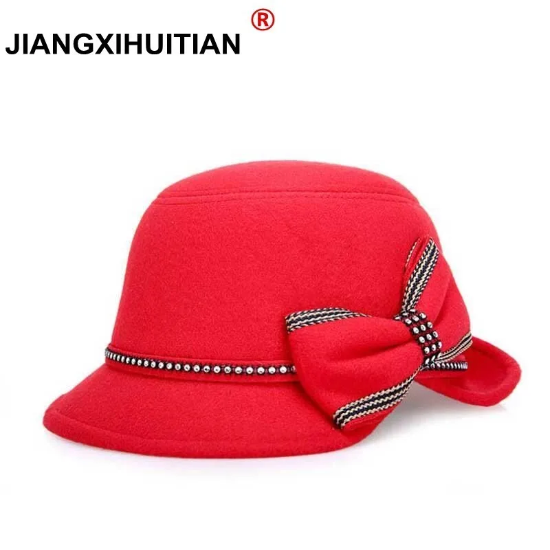 2017 wide brim felt hat fedora hats for women big bow of fall winter chapeu feminino sombrero floppy bowler ladies bucket cap
2017 wide brim felt hat fedora hats for women big bow of fall winter chapeu feminino sombrero floppy bowler ladies bucket cap