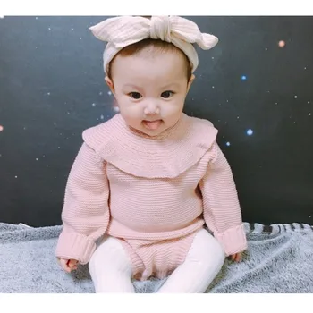 Newborn Autumn Winter Rompers Knitting Infant Jumpsuit Ha Doll Collar Sweater boys Clothing Fashion Baby Girl Clothes
Newborn Autumn Winter Rompers Knitting Infant Jumpsuit Ha Doll Collar Sweater boys Clothing Fashion Baby Girl Clothes