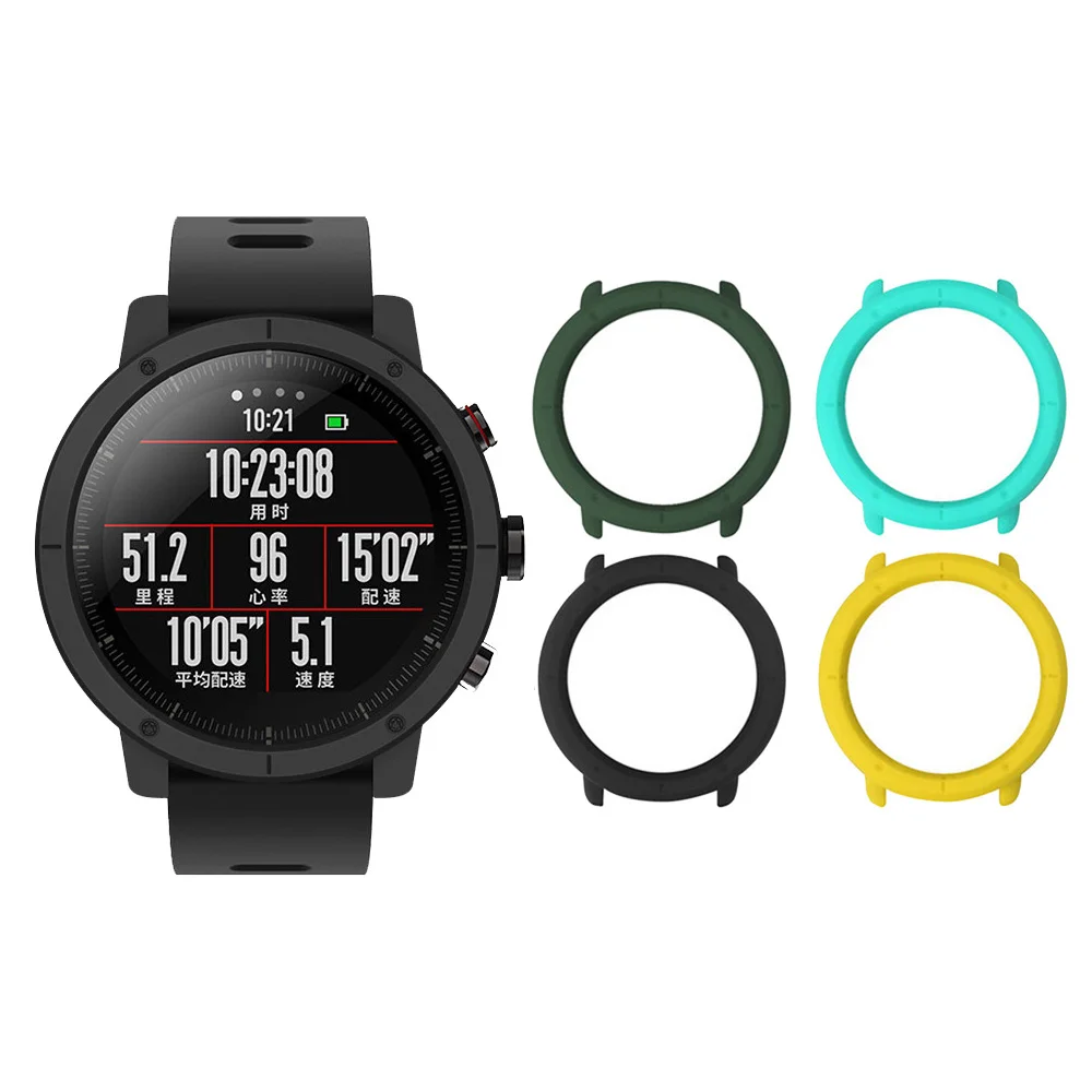 New Coming Silicone Watch Slim Case Cover Frame for Xiaomi Huami Amazfit Pace Replacement Case Full Protective cases cover
New Coming Silicone Watch Slim Case Cover Frame for Xiaomi Huami Amazfit Pace Replacement Case Full Protective cases cover