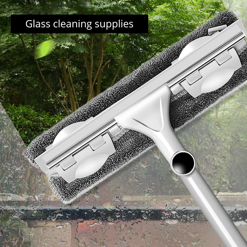 Long Handle Cleaning Brush Window Cleaner Glass Squeegee Telescopic Rod Rotating Head With Cleaning Cloth Rubber Wiper
Long Handle Cleaning Brush Window Cleaner Glass Squeegee Telescopic Rod Rotating Head With Cleaning Cloth Rubber Wiper
