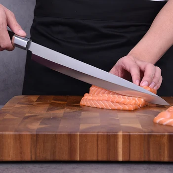Professional Japanese sashimi knife Yanagiba Filleting Knives Sushi Stainless Steel Kitchen Knife Japan Style Yanagi Fish Knives
Professional Japanese sashimi knife Yanagiba Filleting Knives Sushi Stainless Steel Kitchen Knife Japan Style Yanagi Fish Knives