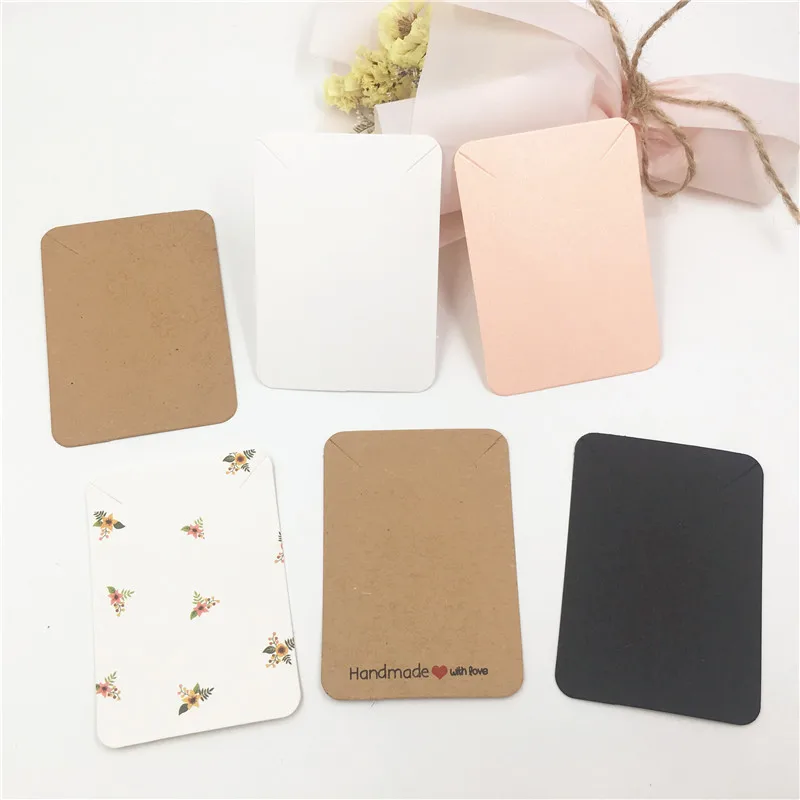 100Pcs Kraft Paper Pendant Necklace Fashion Clavicle Chains Necklace For Women Jewelry Accessory Packing Displays Cards
100Pcs Kraft Paper Pendant Necklace Fashion Clavicle Chains Necklace For Women Jewelry Accessory Packing Displays Cards