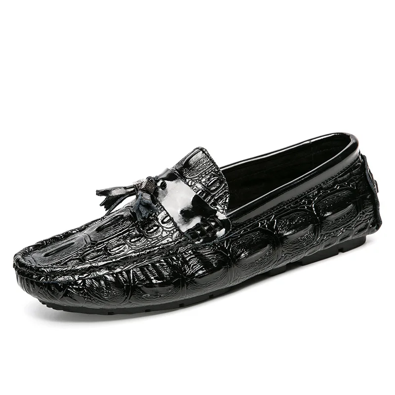 VKERGB Genuine Leather Shoes Men Moccasin Loafers Chaussure Homme Braid Leather Casual Driving Shoes Italian Shoes for Mens
VKERGB Genuine Leather Shoes Men Moccasin Loafers Chaussure Homme Braid Leather Casual Driving Shoes Italian Shoes for Mens