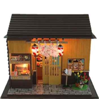 Miniature Doll House Furniture Model 3D Wooden Dollhouse With LED Light Doll Accessories For Kids Birthday Christmas Gifts Toys
Miniature Doll House Furniture Model 3D Wooden Dollhouse With LED Light Doll Accessories For Kids Birthday Christmas Gifts Toys