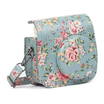 CAIUL Mini Camera Case for Fujifilm Instax Mini 9 8 8+ Instant Film Camera Premium PU Leather with Shoulder Strap (Rose Blue)
CAIUL Mini Camera Case for Fujifilm Instax Mini 9 8 8+ Instant Film Camera Premium PU Leather with Shoulder Strap (Rose Blue)