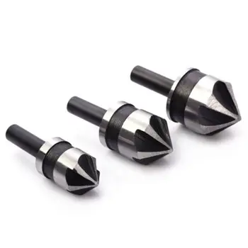3pcs 12mm-19mm Countersink Drill Bits HCS 5 Flute Counter Sink Drilling Timber Wood 90 Degree Countersinks Bore Chamfer Cutter
3pcs 12mm-19mm Countersink Drill Bits HCS 5 Flute Counter Sink Drilling Timber Wood 90 Degree Countersinks Bore Chamfer Cutter