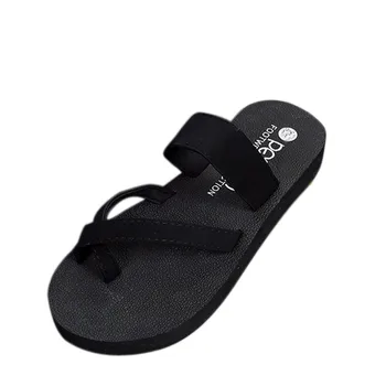 Women Summer Non-slip Flip Flops Beach Shoes 2019 Fashion Outdoor Casual Solid Shallow Flat Sandals Beach Open Toe Shoes
Women Summer Non-slip Flip Flops Beach Shoes 2019 Fashion Outdoor Casual Solid Shallow Flat Sandals Beach Open Toe Shoes
