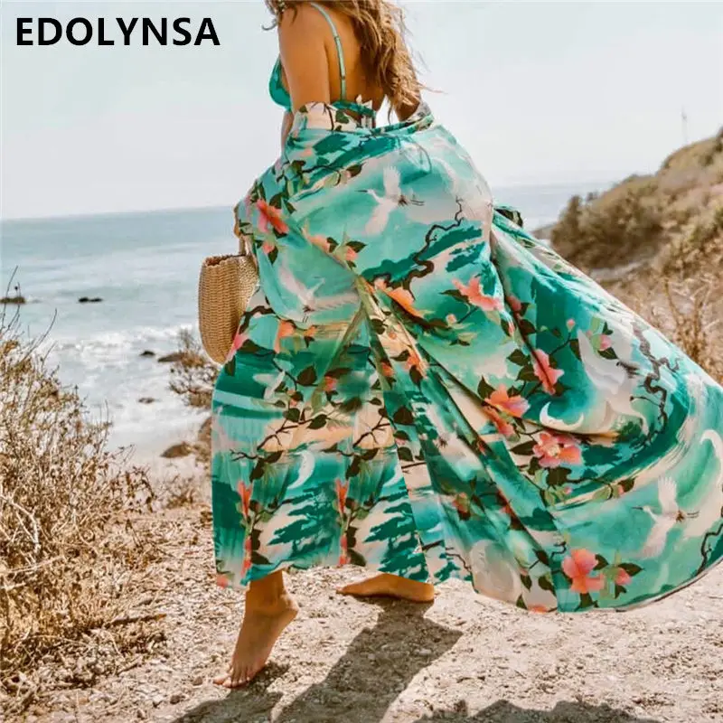 2019 Chinese Style Summer Women Beachwear Cover-ups Green Cotton Tunic Sexy Front Open Kimono Cardigan Tops Blouse Shirts N734
2019 Chinese Style Summer Women Beachwear Cover-ups Green Cotton Tunic Sexy Front Open Kimono Cardigan Tops Blouse Shirts N734