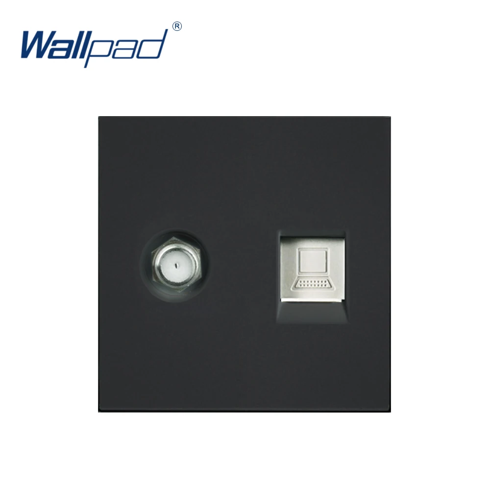 Wallpad Satellite TV DATA 2 RJ45 Ports Outlet Function Key For Module only 55*55mm Satellite TV Data Socket
Wallpad Satellite TV DATA 2 RJ45 Ports Outlet Function Key For Module only 55*55mm Satellite TV Data Socket
