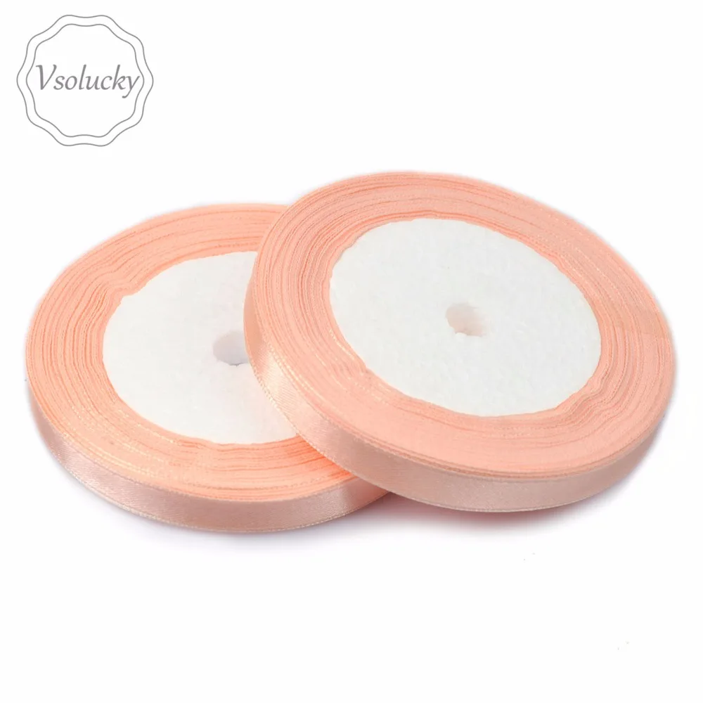 1 Roll Peach / Apricot 25 Yards 1/4" 6mm Satin Ribbon Sash Gift Bow Craft Wedding Party Supplies Event Anniversary Banquet Decor
1 Roll Peach / Apricot 25 Yards 1/4" 6mm Satin Ribbon Sash Gift Bow Craft Wedding Party Supplies Event Anniversary Banquet Decor