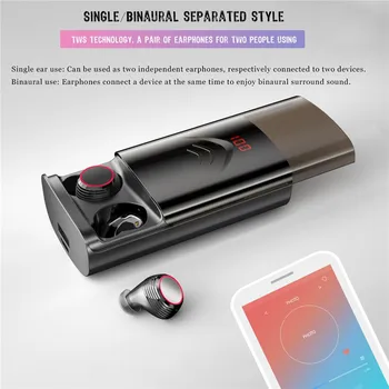 LEORY T9 TWS HiFi Wireless Earbuds 5.0 bluetooth Earphone Binaural Call Stereo Waterproof for Huawei Xiaomi
LEORY T9 TWS HiFi Wireless Earbuds 5.0 bluetooth Earphone Binaural Call Stereo Waterproof for Huawei Xiaomi
