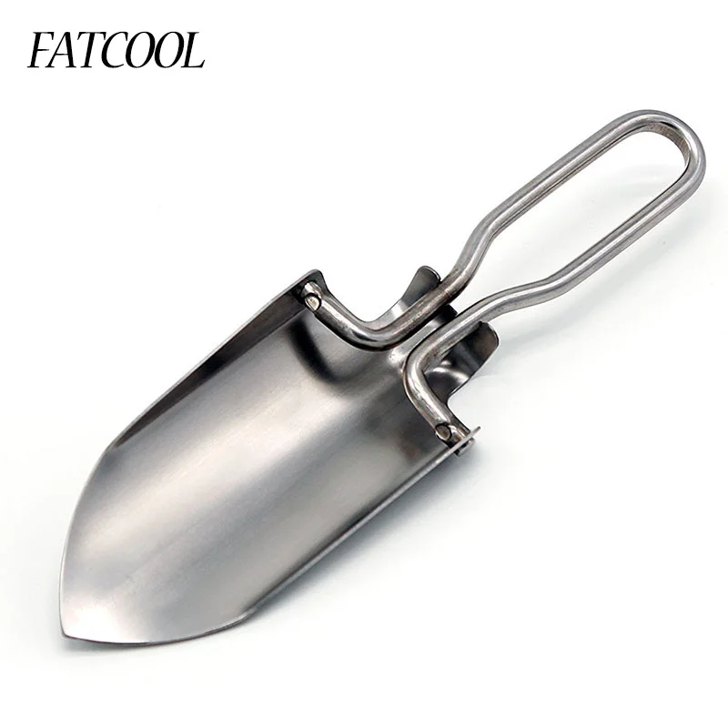 FATCOOL 1Piece Stainless Steel Folding Gardening Shovel Spade Multifunctional Portable Garden Planting Transplanting Tool
FATCOOL 1Piece Stainless Steel Folding Gardening Shovel Spade Multifunctional Portable Garden Planting Transplanting Tool
