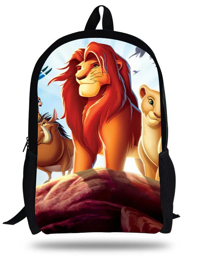 New Fashion 16 Inch Mochila Infantil Simba The Lion King School Bags Christmas gift For Teenagers Children Cartoon Bag Kids Gift 
New Fashion 16 Inch Mochila Infantil Simba The Lion King School Bags Christmas gift For Teenagers Children Cartoon Bag Kids Gift